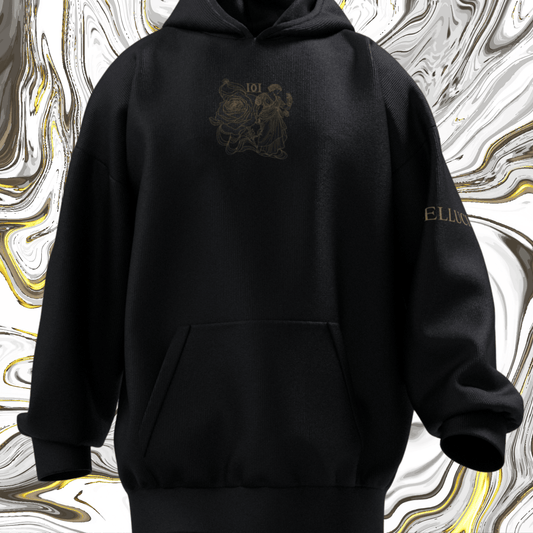 Grandeur - 100: The Aurelian Bloom Hoodie - Delluci
